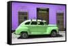 Cuba Fuerte Collection - Green Vintage Car Trinidad-Philippe Hugonnard-Framed Stretched Canvas