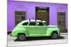 Cuba Fuerte Collection - Green Vintage Car Trinidad-Philippe Hugonnard-Mounted Photographic Print