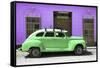 Cuba Fuerte Collection - Green Vintage Car Trinidad-Philippe Hugonnard-Framed Stretched Canvas