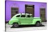 Cuba Fuerte Collection - Green Vintage Car Trinidad-Philippe Hugonnard-Stretched Canvas