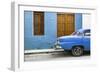 Cuba Fuerte Collection - Havana 109 Street Blue-Philippe Hugonnard-Framed Photographic Print