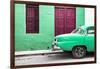 Cuba Fuerte Collection - Havana 109 Street Green-Philippe Hugonnard-Framed Photographic Print