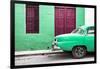 Cuba Fuerte Collection - Havana 109 Street Green-Philippe Hugonnard-Framed Photographic Print