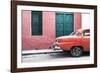 Cuba Fuerte Collection - Havana 109 Street Orange-Philippe Hugonnard-Framed Photographic Print