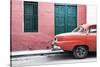 Cuba Fuerte Collection - Havana 109 Street Orange-Philippe Hugonnard-Stretched Canvas
