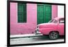 Cuba Fuerte Collection - Havana 109 Street Pink-Philippe Hugonnard-Framed Photographic Print