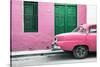 Cuba Fuerte Collection - Havana 109 Street Pink-Philippe Hugonnard-Stretched Canvas