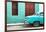 Cuba Fuerte Collection - Havana 109 Street Turquoise-Philippe Hugonnard-Framed Photographic Print