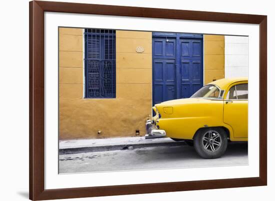 Cuba Fuerte Collection - Havana 109 Street Yellow-Philippe Hugonnard-Framed Photographic Print