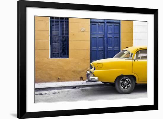 Cuba Fuerte Collection - Havana 109 Street Yellow-Philippe Hugonnard-Framed Photographic Print