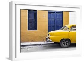 Cuba Fuerte Collection - Havana 109 Street Yellow-Philippe Hugonnard-Framed Photographic Print