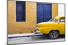 Cuba Fuerte Collection - Havana 109 Street Yellow-Philippe Hugonnard-Mounted Photographic Print