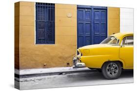 Cuba Fuerte Collection - Havana 109 Street Yellow-Philippe Hugonnard-Stretched Canvas