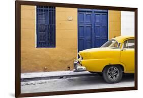 Cuba Fuerte Collection - Havana 109 Street Yellow-Philippe Hugonnard-Framed Photographic Print