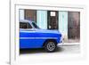 Cuba Fuerte Collection - Havana Blue Car-Philippe Hugonnard-Framed Photographic Print