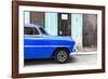 Cuba Fuerte Collection - Havana Blue Car-Philippe Hugonnard-Framed Photographic Print