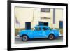 Cuba Fuerte Collection - Havana Classic American Blue Car-Philippe Hugonnard-Framed Photographic Print