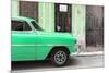 Cuba Fuerte Collection - Havana Green Car-Philippe Hugonnard-Mounted Photographic Print