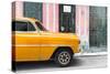 Cuba Fuerte Collection - Havana Orange Car-Philippe Hugonnard-Stretched Canvas