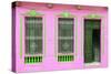 Cuba Fuerte Collection - Havana Pink Façade-Philippe Hugonnard-Stretched Canvas