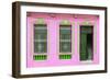 Cuba Fuerte Collection - Havana Pink Façade-Philippe Hugonnard-Framed Photographic Print
