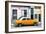 Cuba Fuerte Collection - Havana's Orange Vintage Car-Philippe Hugonnard-Framed Photographic Print