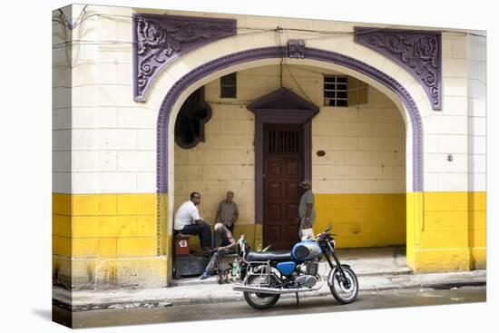 Cuba Fuerte Collection - Havana Street Scene-Philippe Hugonnard-Stretched Canvas