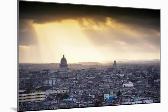 Cuba Fuerte Collection - Havana Sunrise-Philippe Hugonnard-Mounted Photographic Print