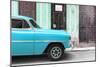 Cuba Fuerte Collection - Havana Turquoise Car-Philippe Hugonnard-Mounted Photographic Print