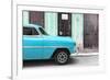 Cuba Fuerte Collection - Havana Turquoise Car-Philippe Hugonnard-Framed Photographic Print