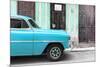 Cuba Fuerte Collection - Havana Turquoise Car-Philippe Hugonnard-Mounted Photographic Print