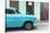 Cuba Fuerte Collection - Havana Turquoise Car-Philippe Hugonnard-Stretched Canvas