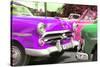 Cuba Fuerte Collection - Havana Vintage Classic Cars II-Philippe Hugonnard-Stretched Canvas