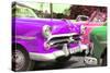 Cuba Fuerte Collection - Havana Vintage Classic Cars II-Philippe Hugonnard-Stretched Canvas