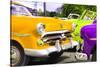 Cuba Fuerte Collection - Havana Vintage Classic Cars III-Philippe Hugonnard-Stretched Canvas