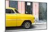 Cuba Fuerte Collection - Havana Yellow Car-Philippe Hugonnard-Mounted Photographic Print