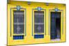 Cuba Fuerte Collection - Havana Yellow Façade-Philippe Hugonnard-Mounted Photographic Print