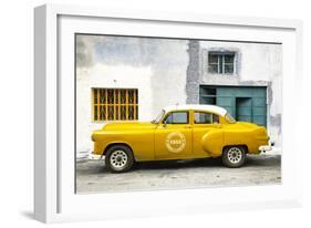 Cuba Fuerte Collection - Honey Pontiac 1953 Original Classic Car-Philippe Hugonnard-Framed Photographic Print