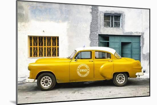 Cuba Fuerte Collection - Honey Pontiac 1953 Original Classic Car-Philippe Hugonnard-Mounted Photographic Print