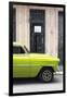 Cuba Fuerte Collection - Lime Green Classic Car-Philippe Hugonnard-Framed Photographic Print