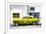 Cuba Fuerte Collection - Lime Green Pontiac 1953 Original Classic Car-Philippe Hugonnard-Framed Photographic Print