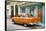Cuba Fuerte Collection - Old Cuban Orange Car-Philippe Hugonnard-Framed Stretched Canvas