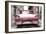 Cuba Fuerte Collection - Old Ford Pink Car-Philippe Hugonnard-Framed Photographic Print