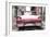 Cuba Fuerte Collection - Old Ford Pink Car-Philippe Hugonnard-Framed Photographic Print