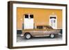 Cuba Fuerte Collection - Old Orange Car-Philippe Hugonnard-Framed Photographic Print