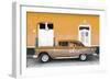 Cuba Fuerte Collection - Old Orange Car-Philippe Hugonnard-Framed Photographic Print