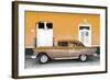 Cuba Fuerte Collection - Old Orange Car-Philippe Hugonnard-Framed Photographic Print