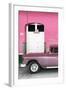 Cuba Fuerte Collection - Old Pink Car II-Philippe Hugonnard-Framed Photographic Print