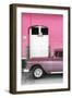 Cuba Fuerte Collection - Old Pink Car II-Philippe Hugonnard-Framed Photographic Print