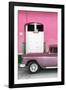 Cuba Fuerte Collection - Old Pink Car II-Philippe Hugonnard-Framed Photographic Print